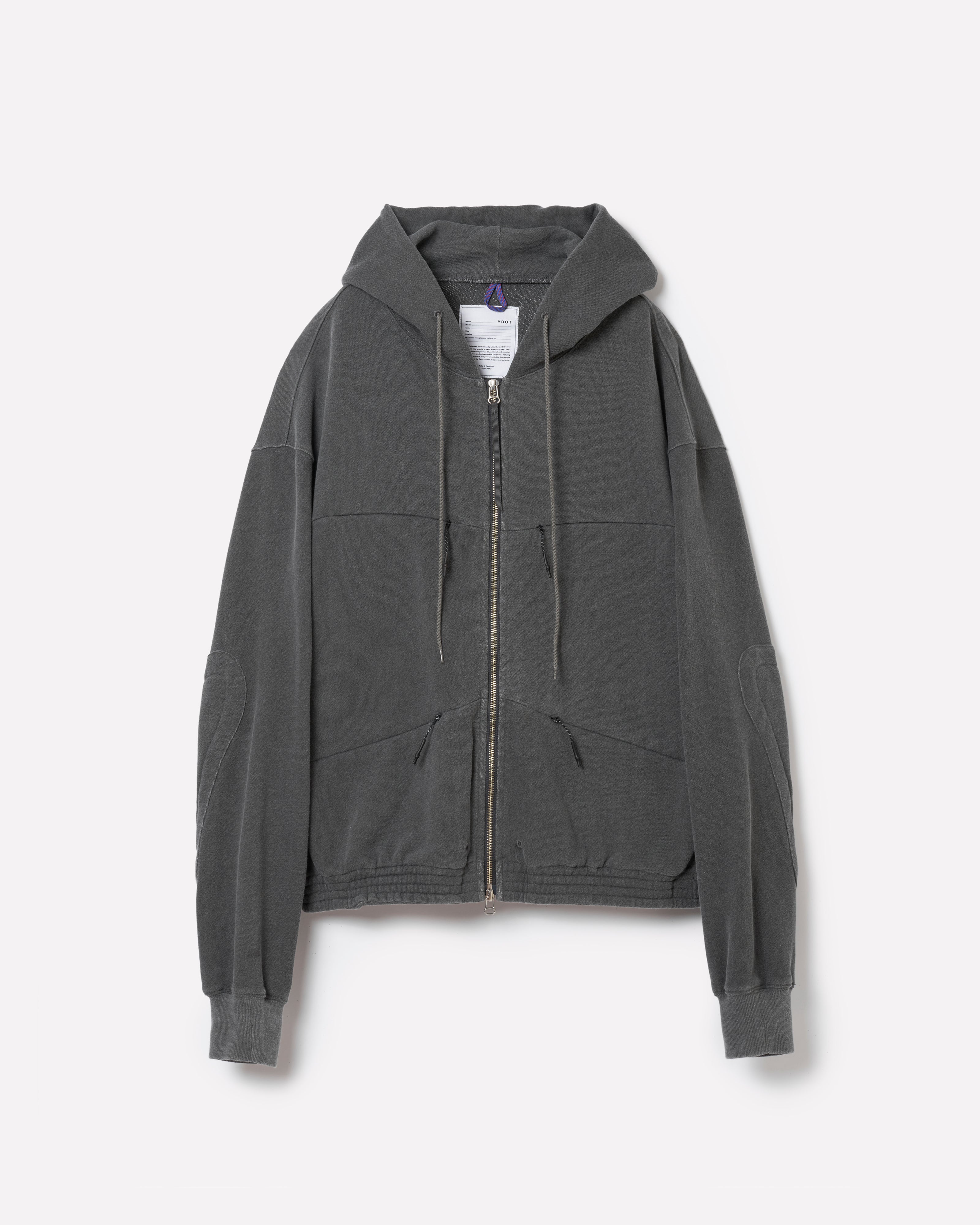 PIGMENT DYE 5ZIP HOODIE – YDOT OFFICIAL ONLINE STORE