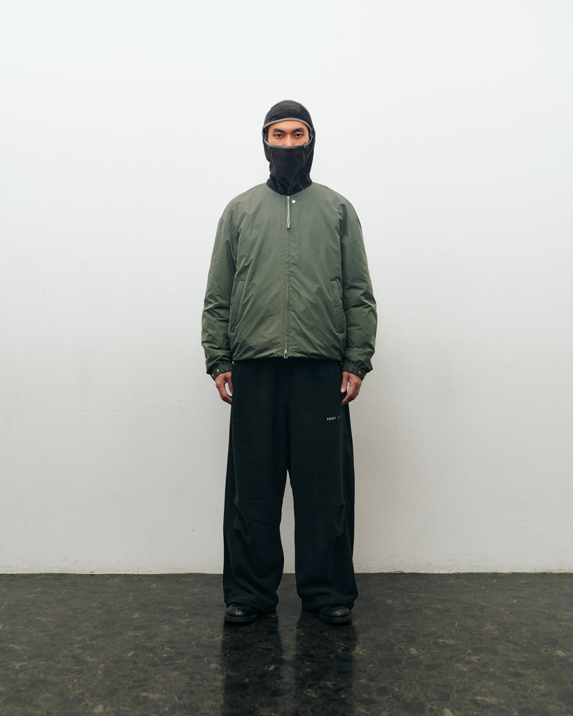 COLLARLESS BOMBER DOWN JACLET