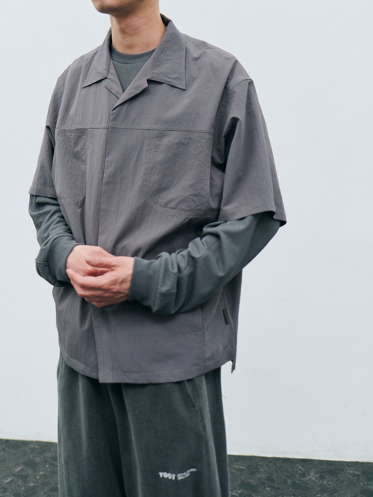 AIR VENT OPEN COLLAR S/S SHIRTS