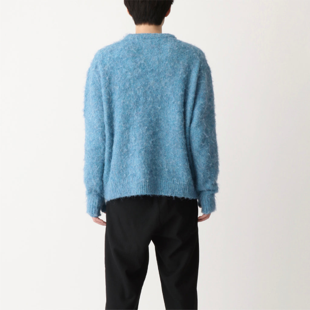 SHAGGY KNIT CREW P/O