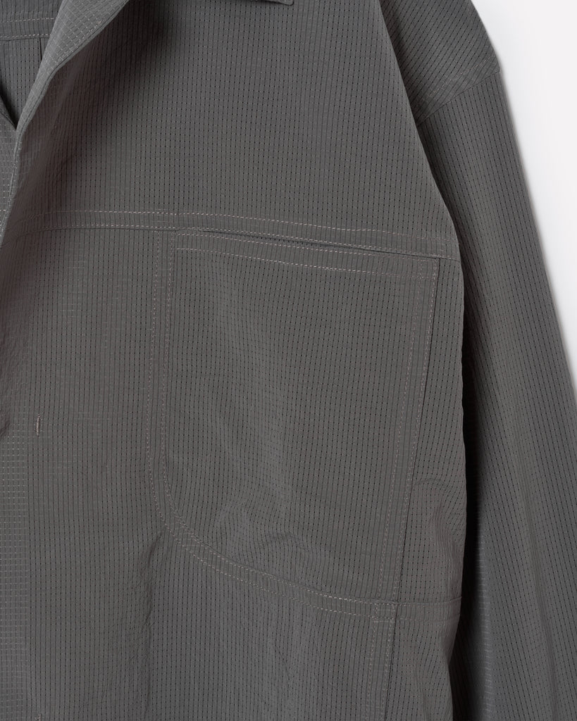 AIR VENT OPEN COLLAR SHIRT