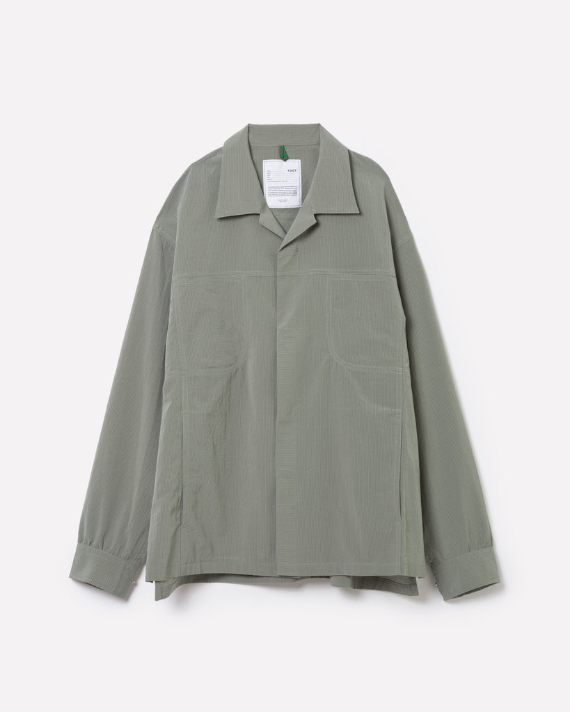 AIR VENT OPEN COLLAR SHIRT