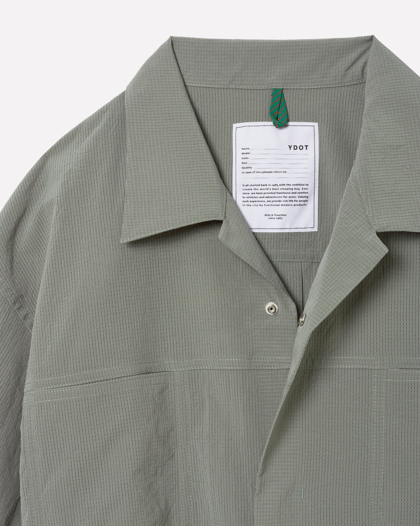 AIR VENT OPEN COLLAR S/S SHIRTS