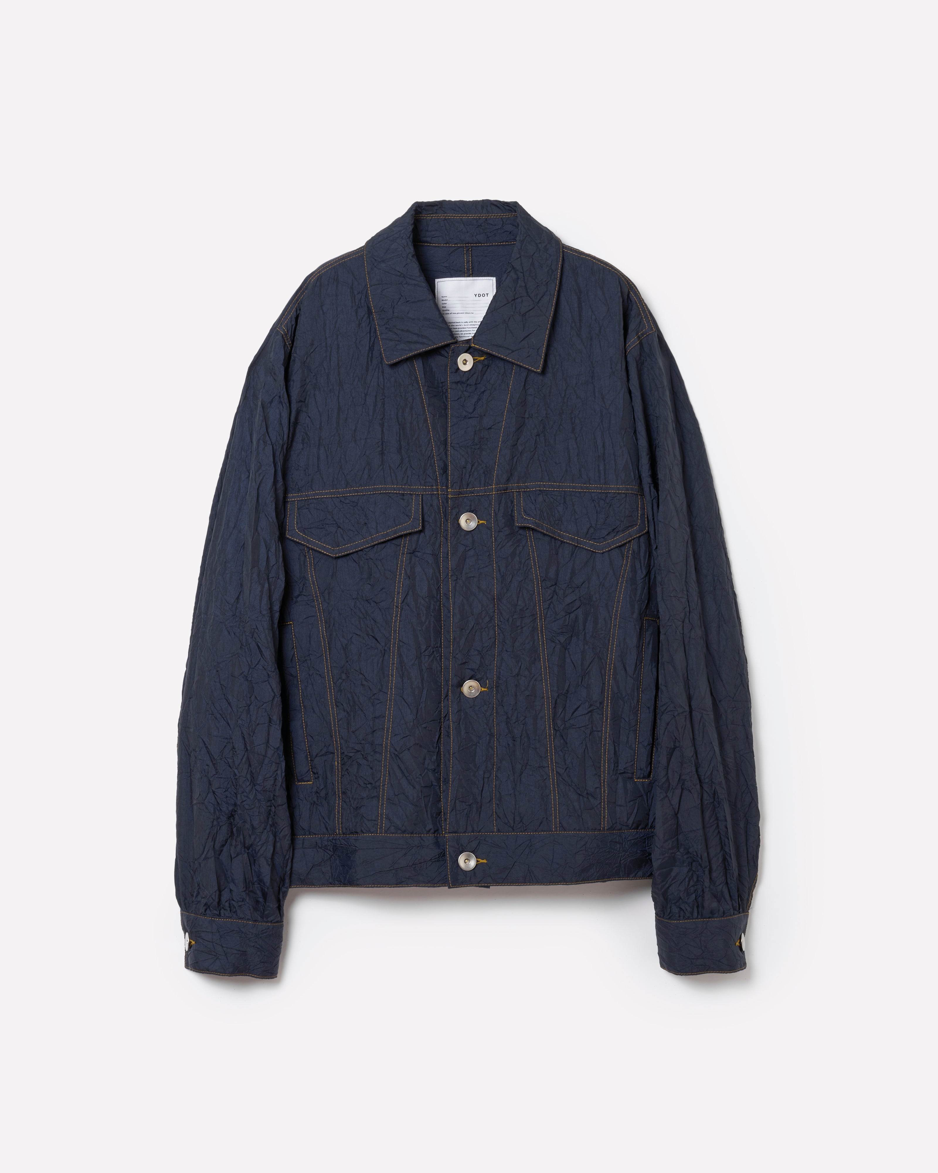 WRINKLE NYLON TT JACKET – YDOT OFFICIAL ONLINE STORE