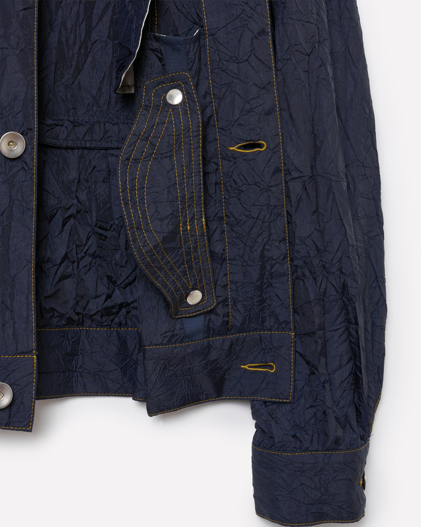 WRINKLE NYLON TT JACKET