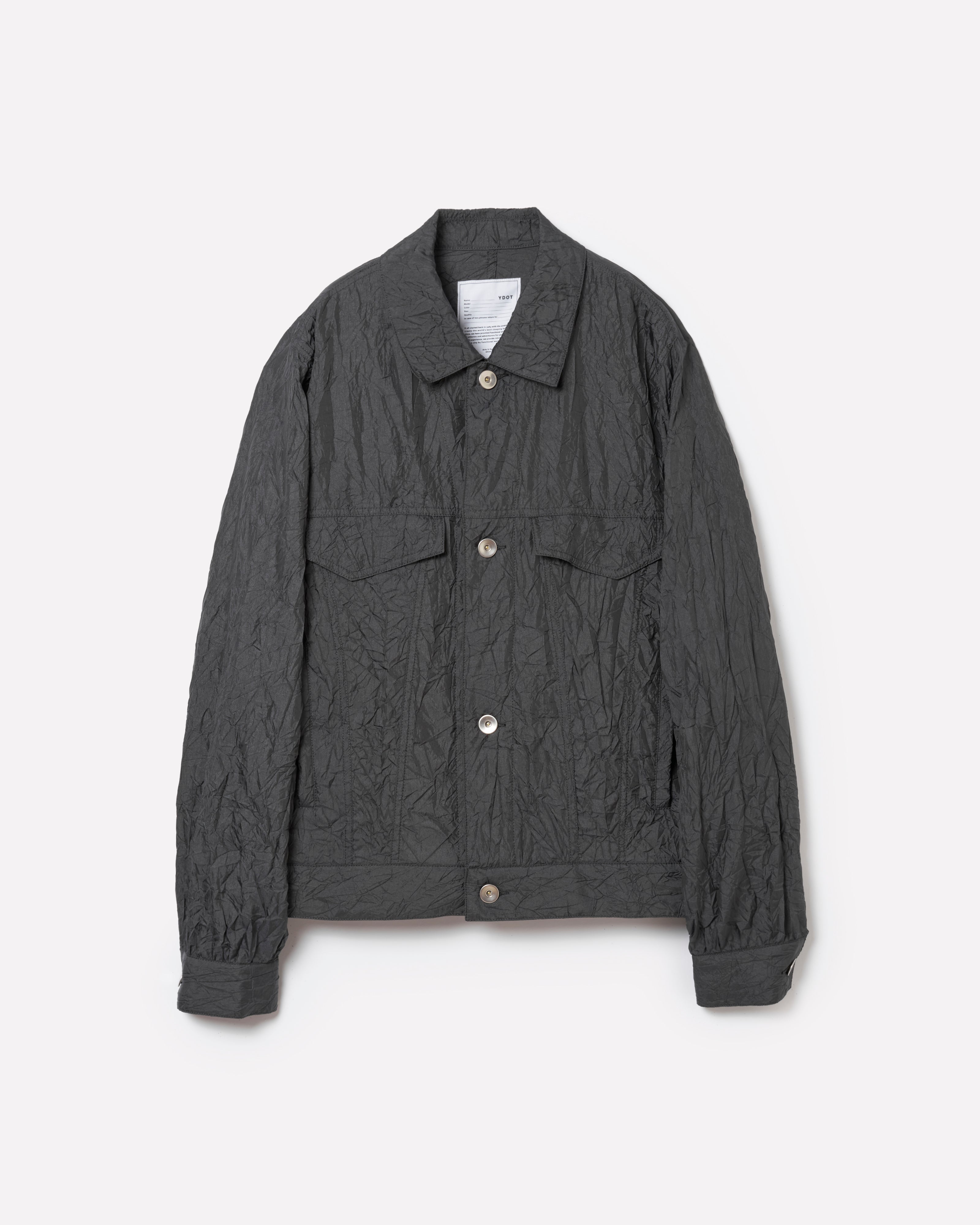 WRINKLE NYLON TT JACKET – YDOT OFFICIAL ONLINE STORE
