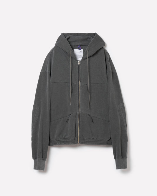 PIGMENT DYE 5ZIP HOODIE
