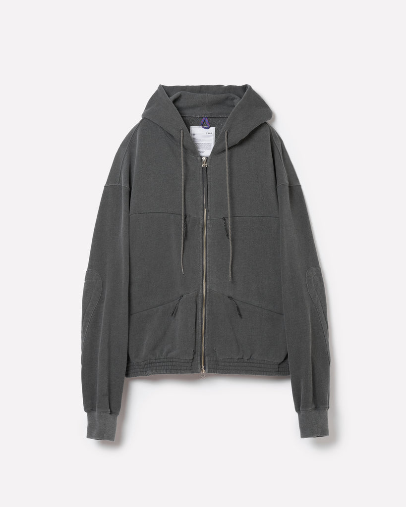 PIGMENT DYE 5ZIP HOODIE