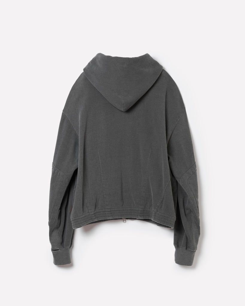 PIGMENT DYE 5ZIP HOODIE