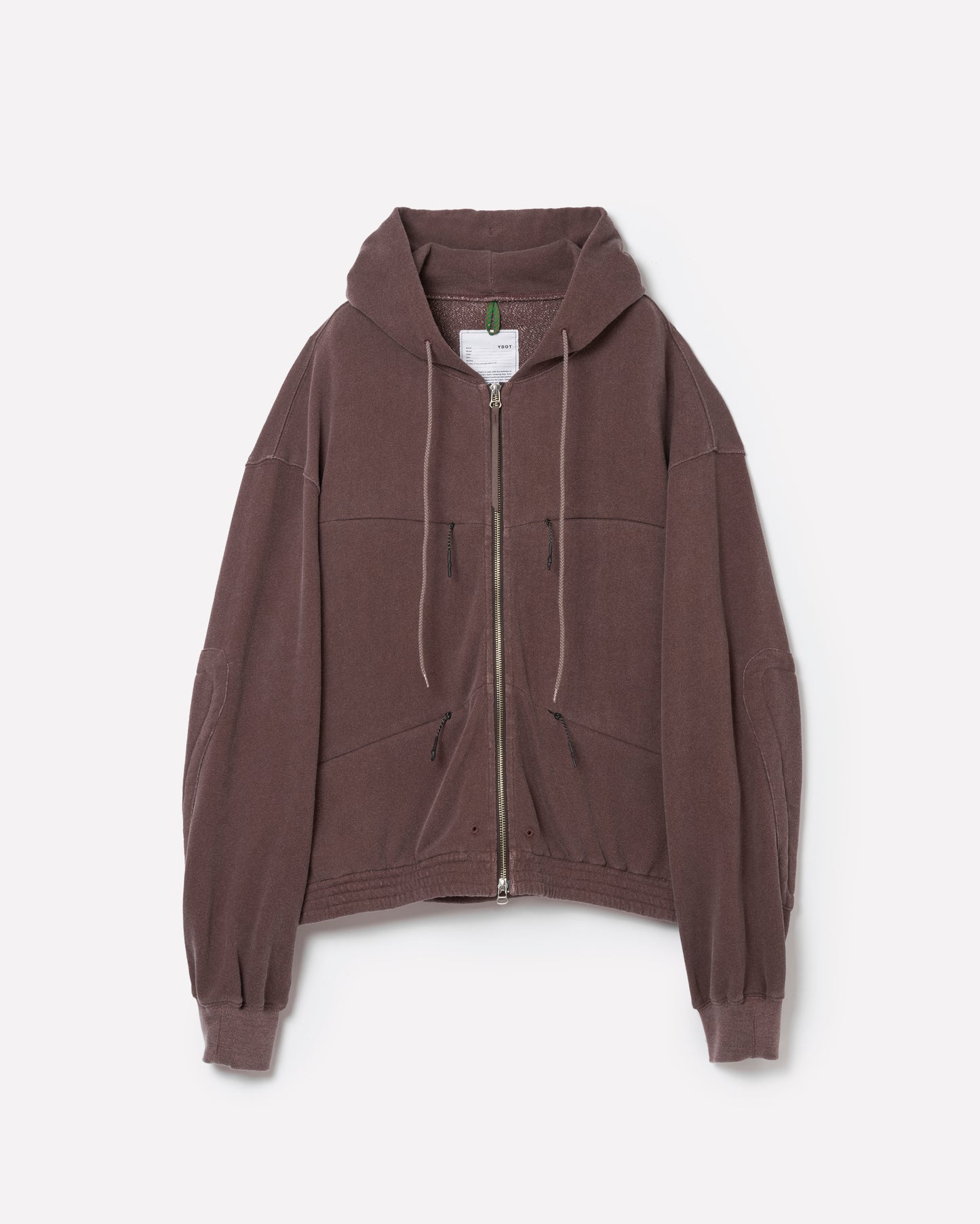 PIGMENT DYE 5ZIP HOODIE