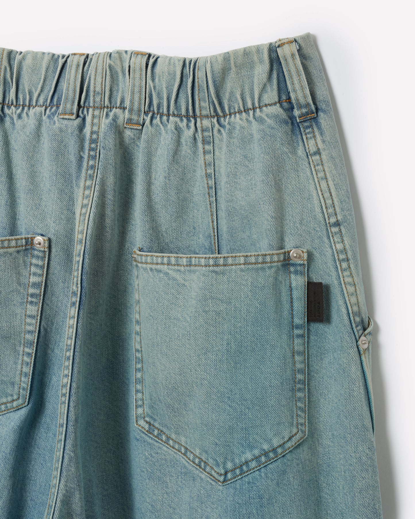 3D DENIM TROUSERS BUGGY