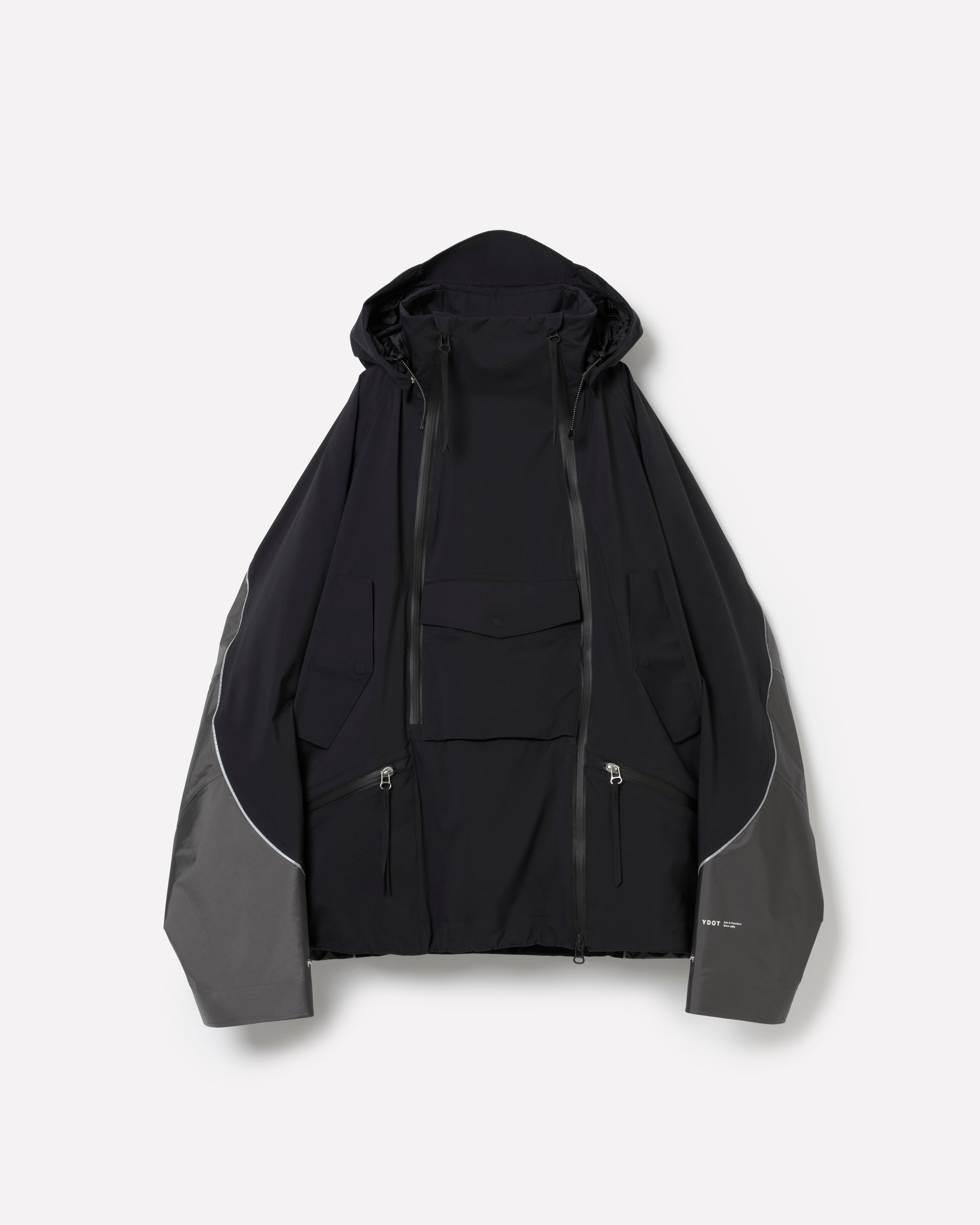 kamiyu frills jacket 新品未使用タグ付き 3LAYER DN TECH DOUBLE ZIP JACKET – YDOT OFFICIAL ONLINE STORE