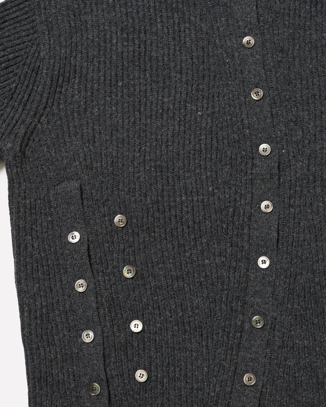 BALACLAVA CARDIGAN /MERINO