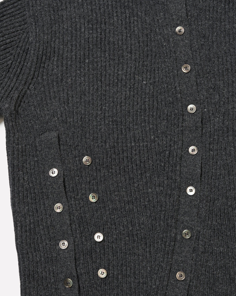 BALACLAVA CARDIGAN /MERINO