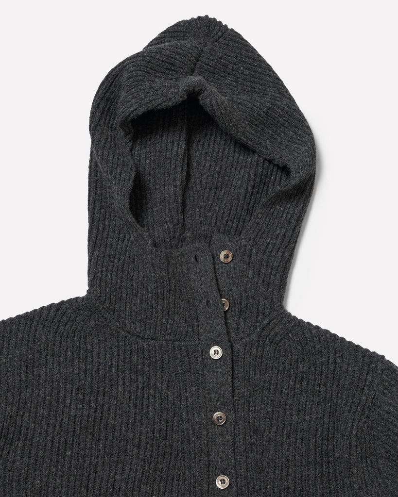 BALACLAVA CARDIGAN /MERINO