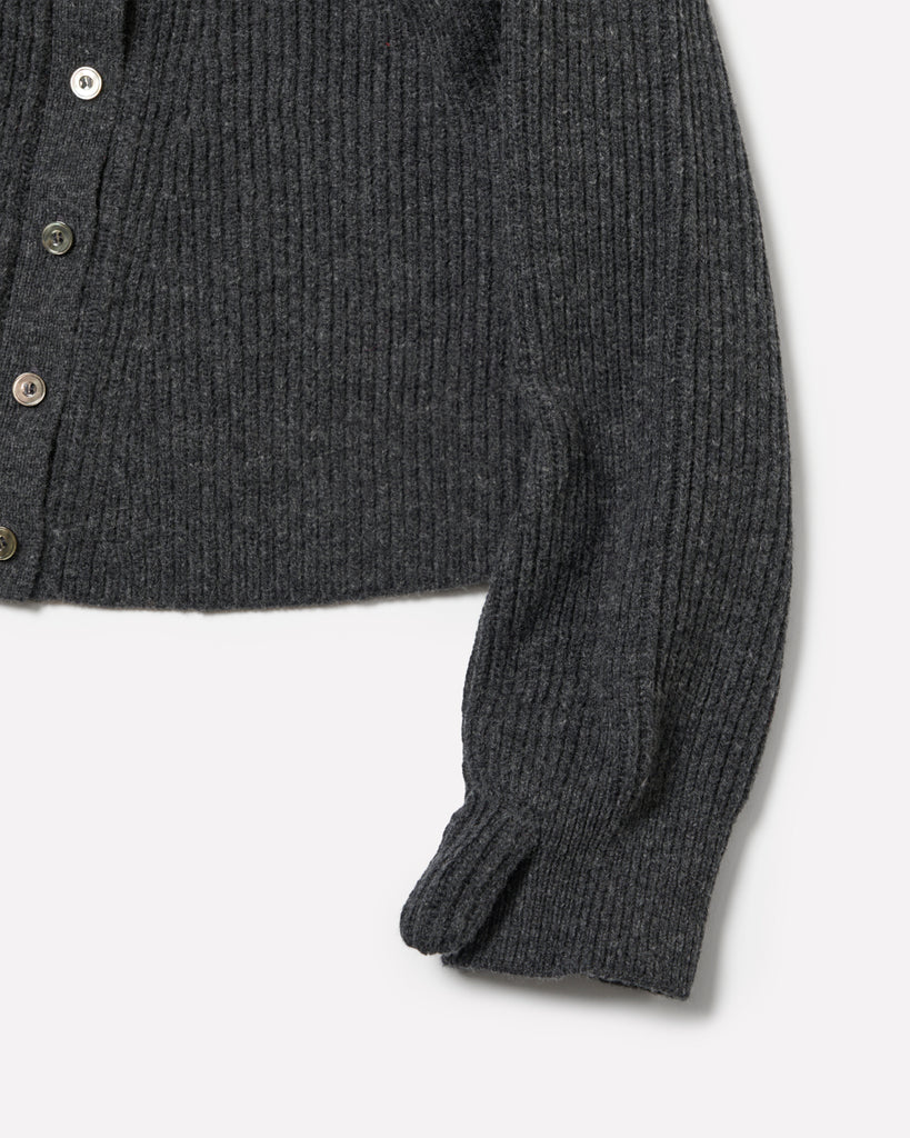 BALACLAVA CARDIGAN /MERINO