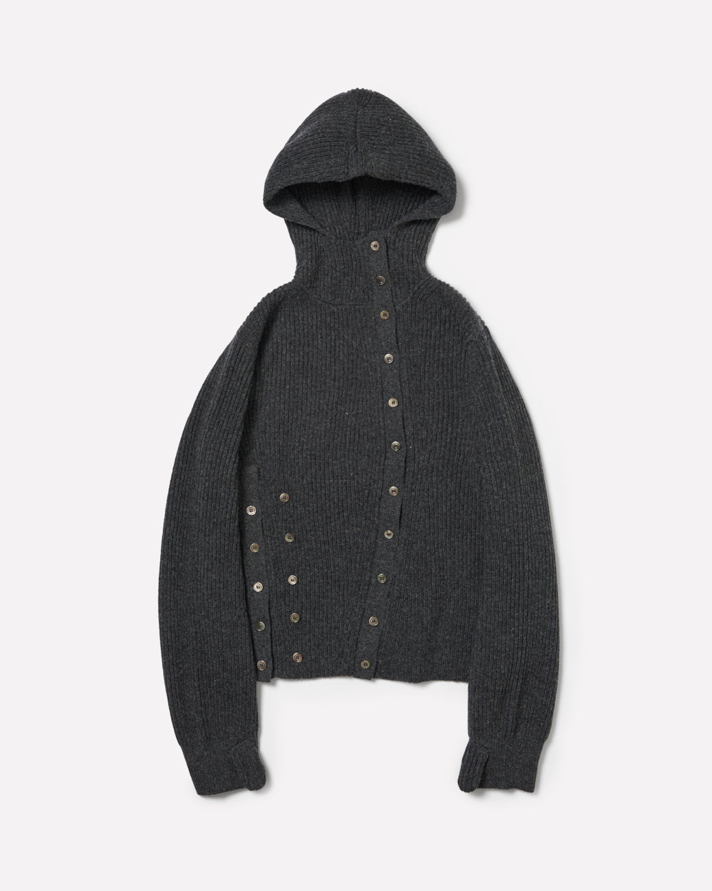 BALACLAVA CARDIGAN /MERINO