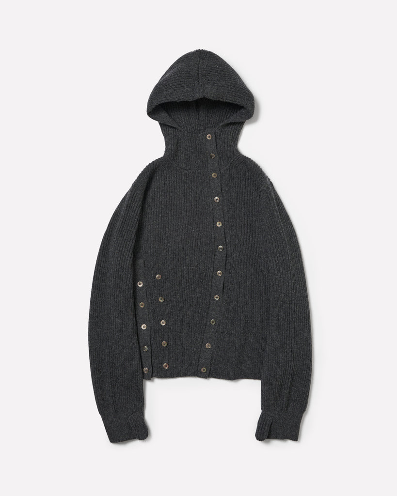 BALACLAVA CARDIGAN /MERINO
