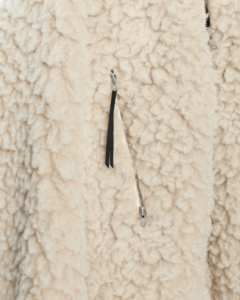 RAW FLEECE JACKET