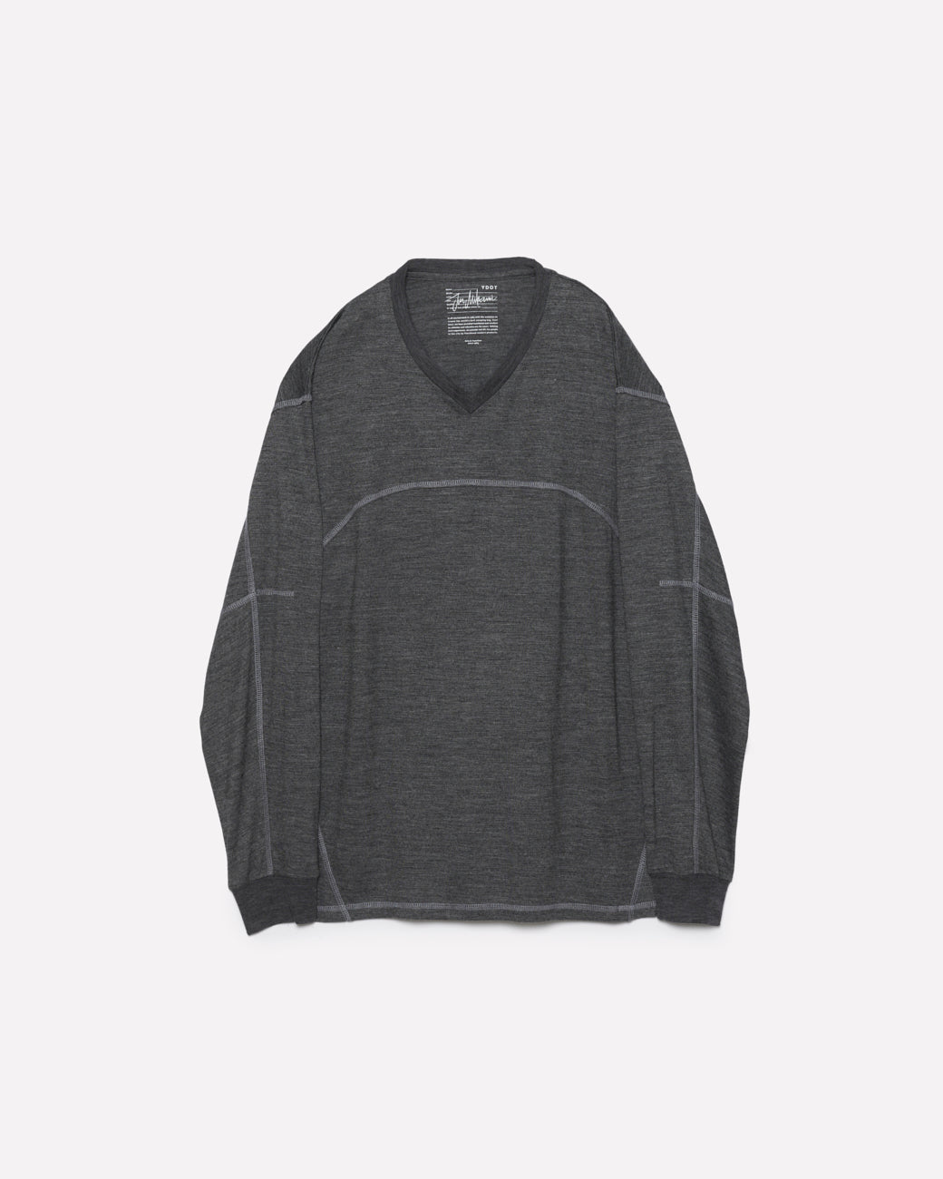 JUN MIKAMI × YDOT V NECK MERINO TOP