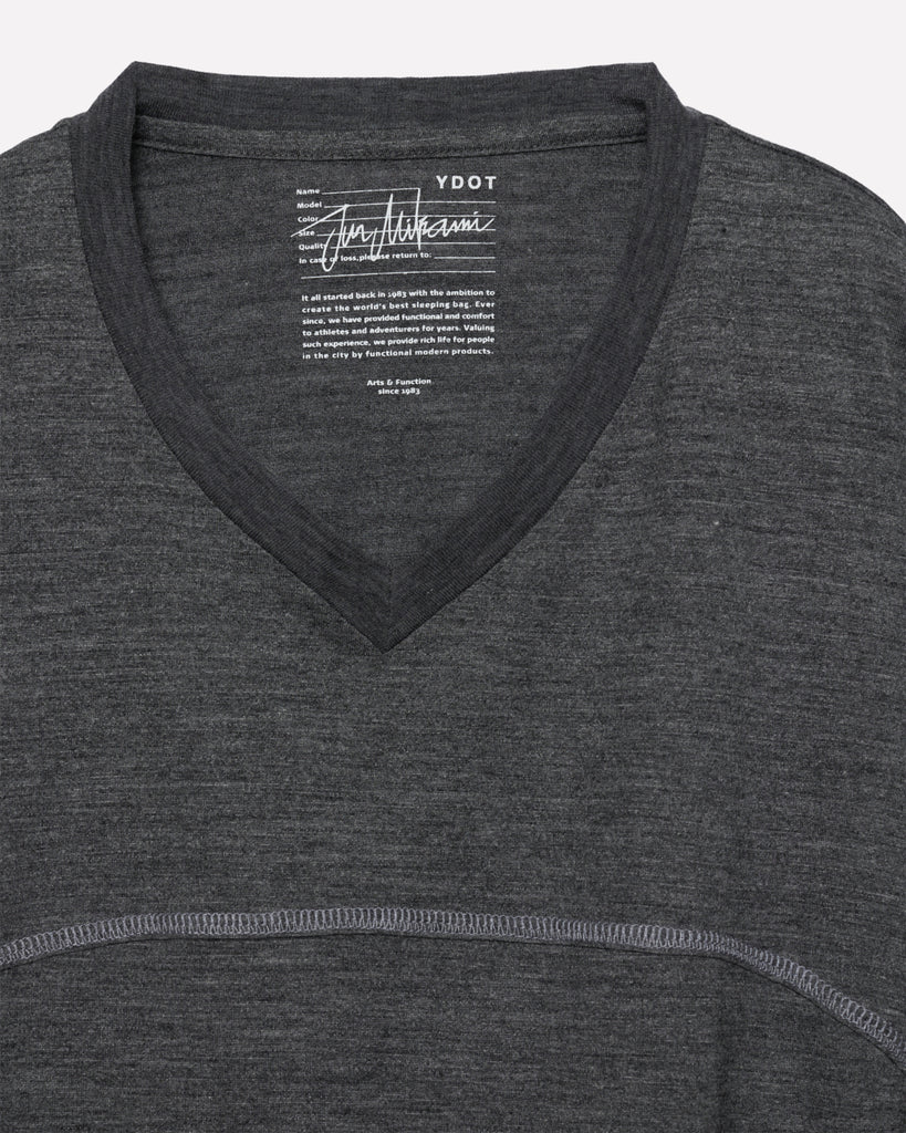 JUN MIKAMI × YDOT V NECK MERINO TOP