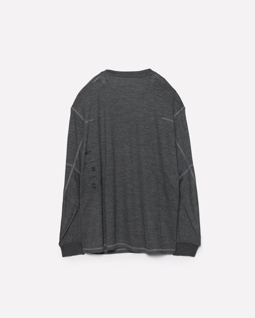 JUN MIKAMI × YDOT V NECK MERINO TOP