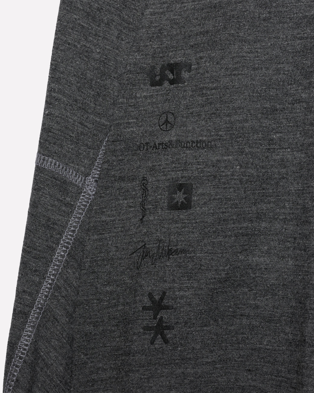JUN MIKAMI × YDOT V NECK MERINO TOP
