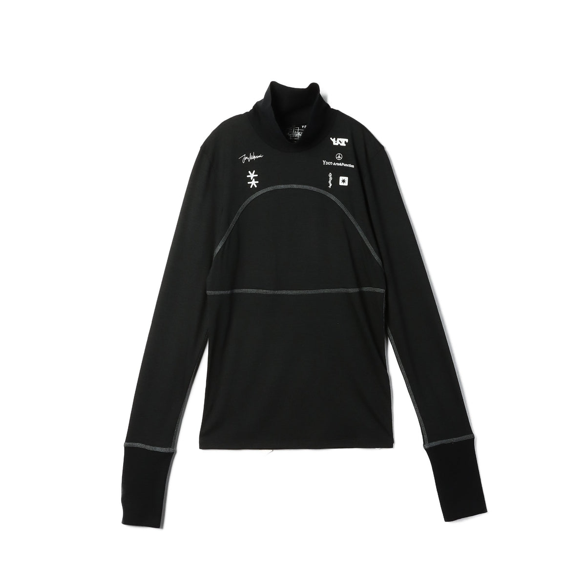JUN MIKAMI × YDOT HIGH NECK MERINO TOP