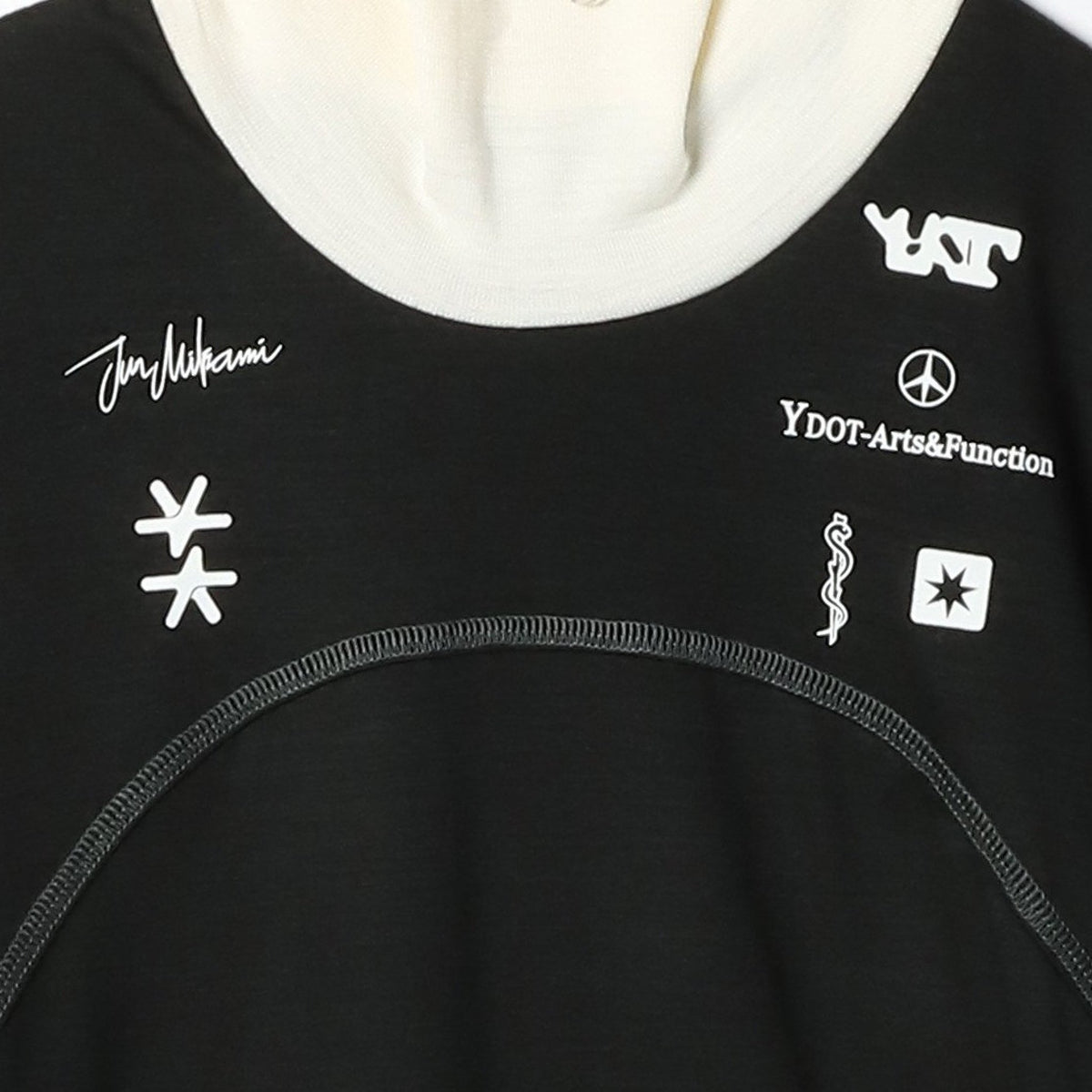 JUN MIKAMI × YDOT HIGH NECK MERINO TOP
