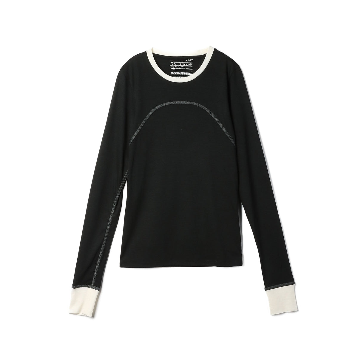 JUN MIKAMI × YDOT CREW NECK MERINO TOP