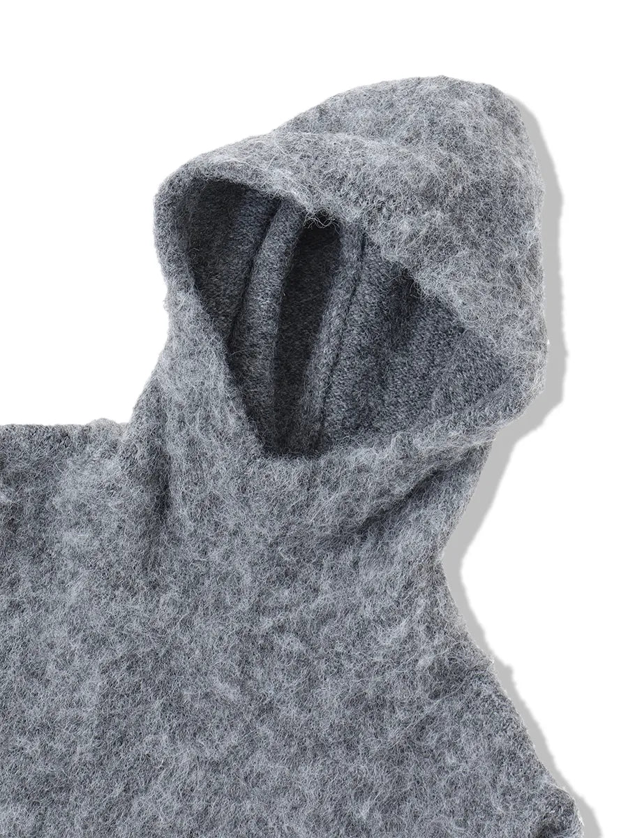 SHAGGY KNIT BALACLAVA P/O