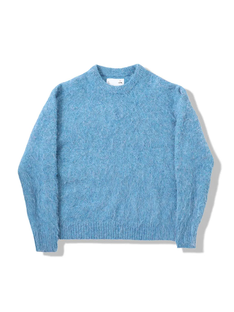 SHAGGY KNIT CREW P/O