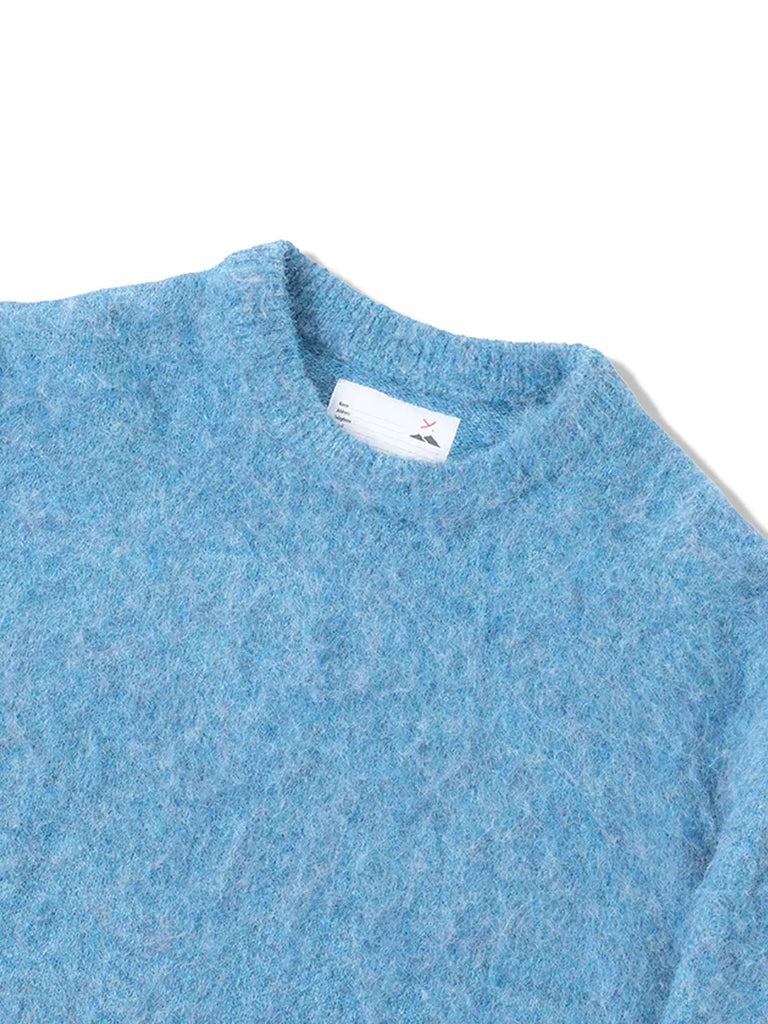 SHAGGY KNIT CREW P/O