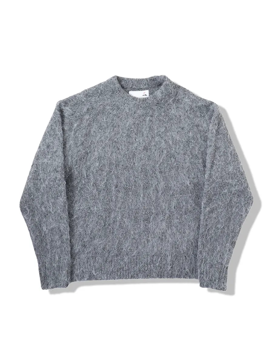 SHAGGY KNIT CREW P/O