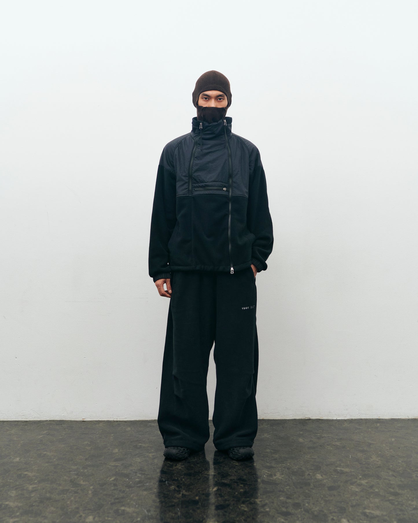 DOUBLE ZIP FLEECE JACKET