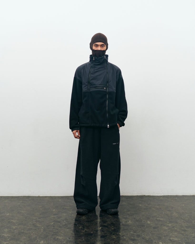 DOUBLE ZIP FLEECE JACKET