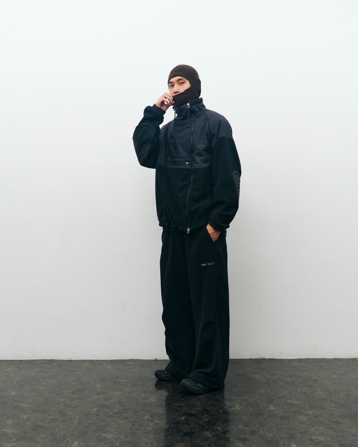 DOUBLE ZIP FLEECE JACKET