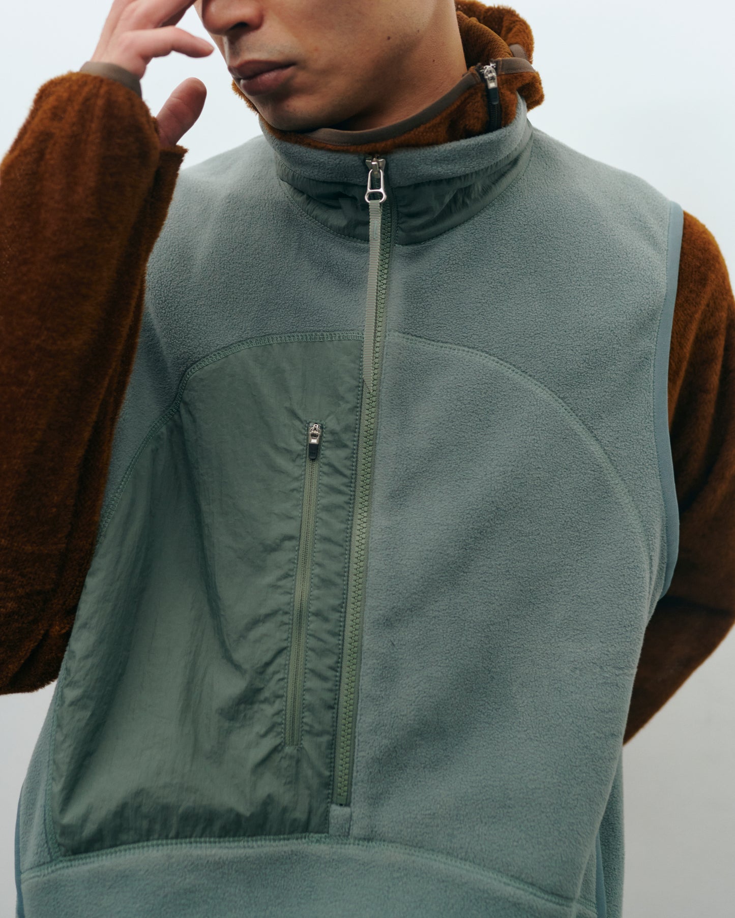 TECH FLEECE CIRCLE ANORAK VEST