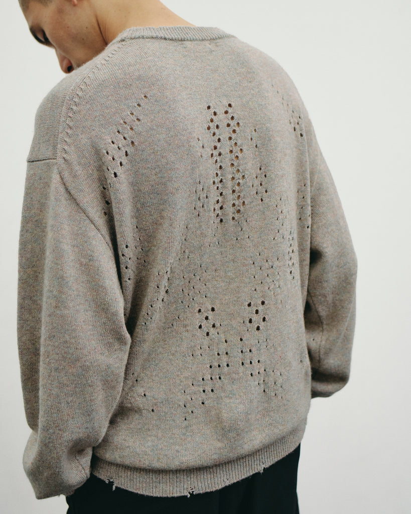 FRACTAL HOLE KNIT / MERINO