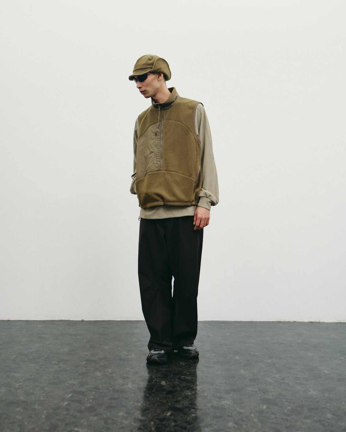 TECH FLEECE CIRCLE ANORAK VEST