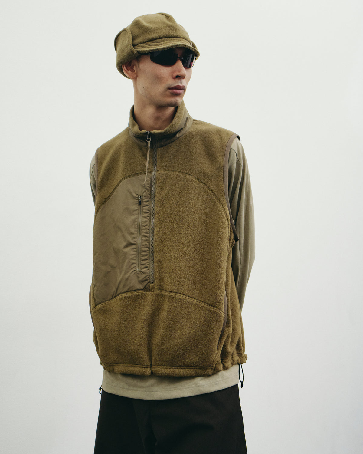 TECH FLEECE CIRCLE ANORAK VEST