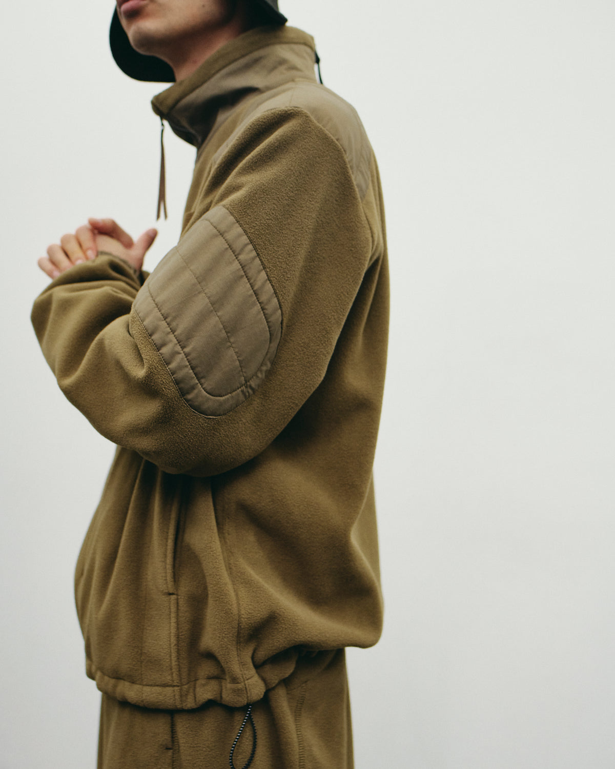TECH FLEECE PATCHED JACKET
