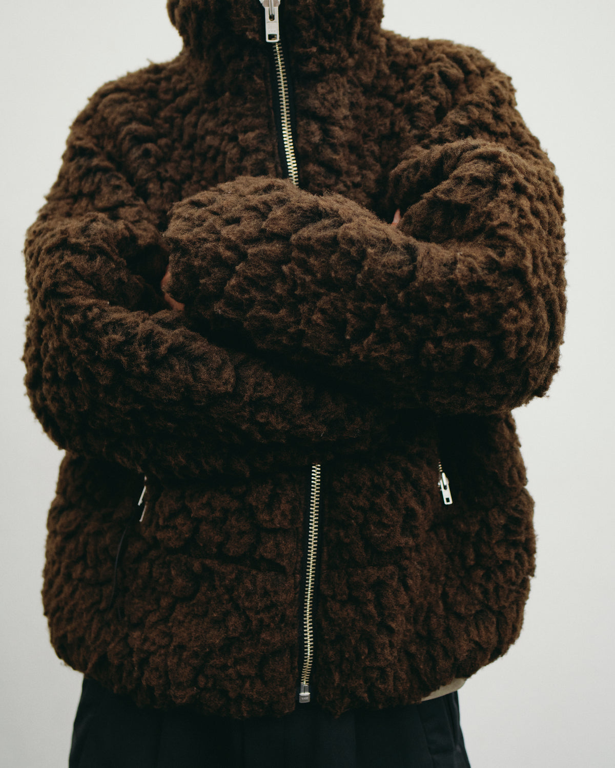 RAW FLEECE JACKET