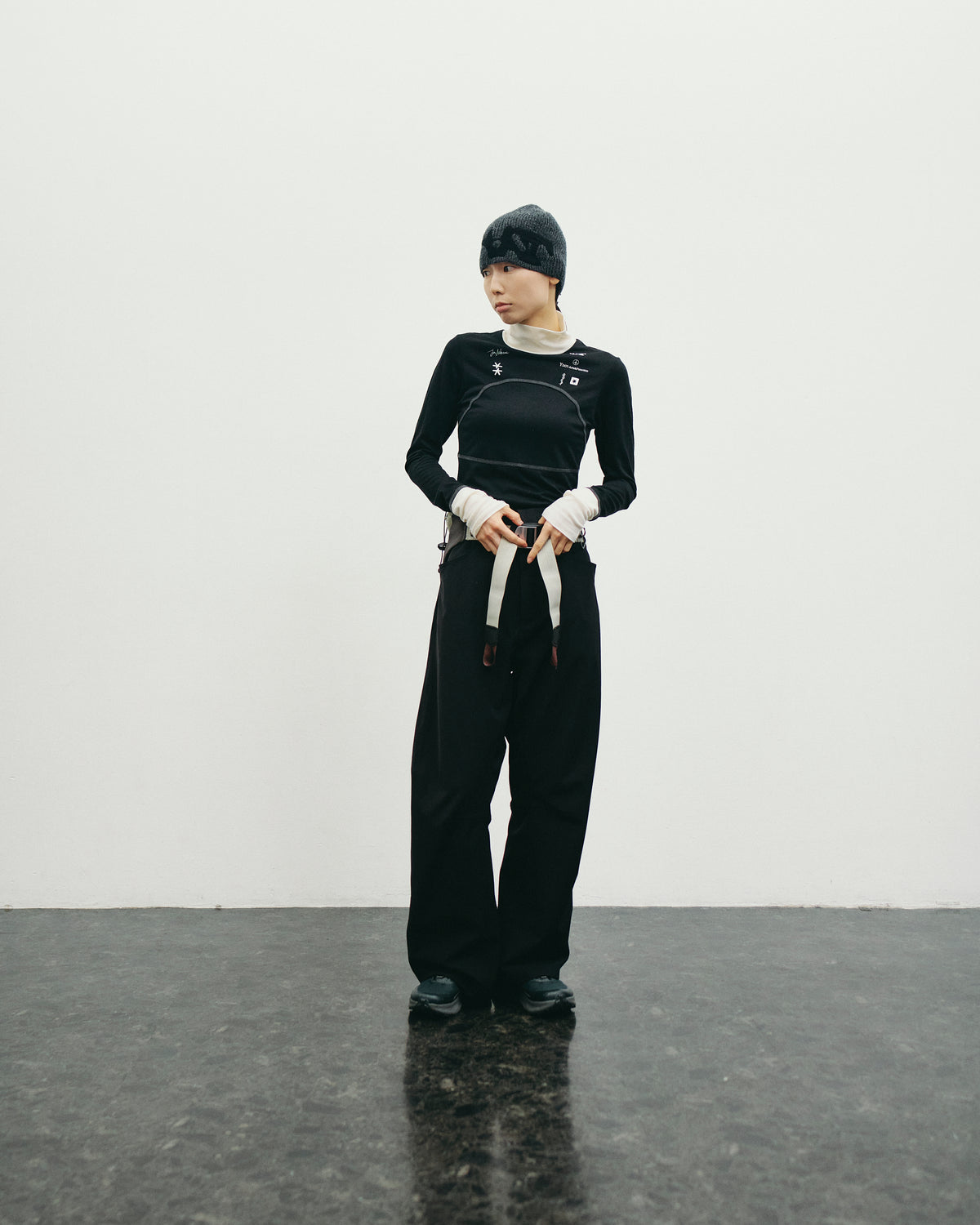 JUN MIKAMI × YDOT HIGH NECK MERINO TOP