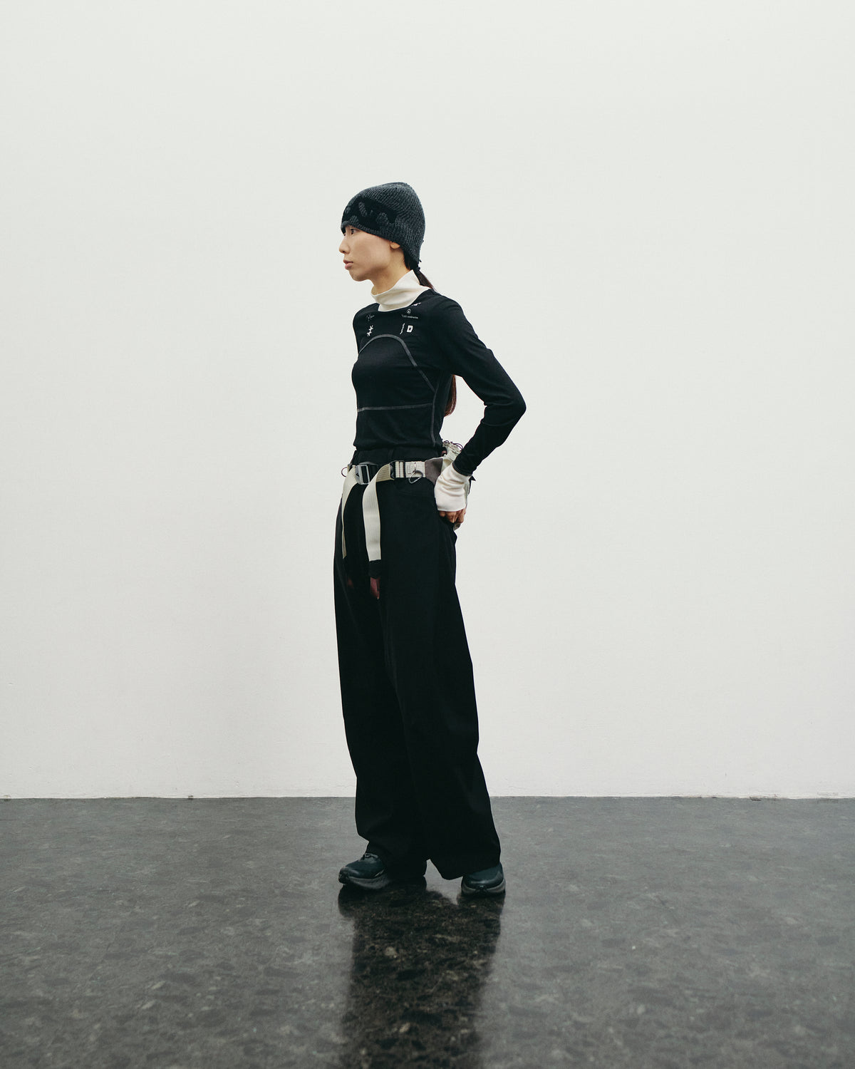 JUN MIKAMI × YDOT HIGH NECK MERINO TOP