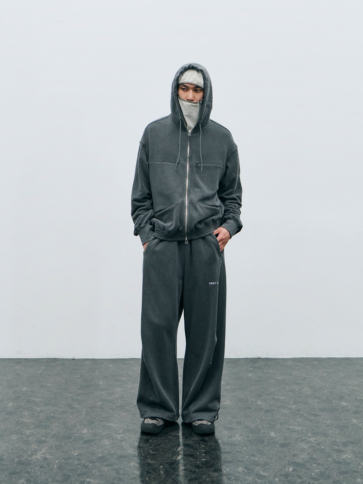 PIGMENT DYE 5ZIP HOODIE