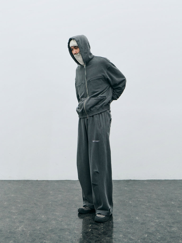 PIGMENT DYE 5ZIP HOODIE