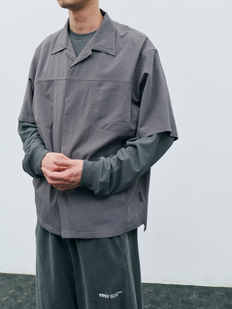 AIR VENT OPEN COLLAR S/S SHIRTS