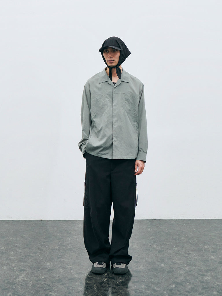AIR VENT OPEN COLLAR SHIRT