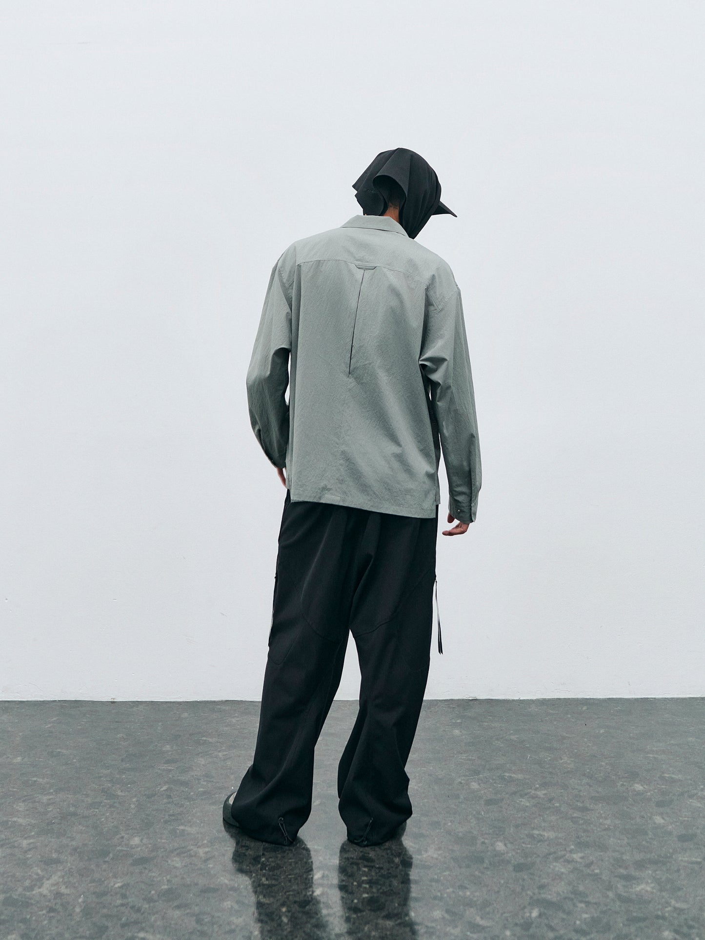 AIR VENT OPEN COLLAR SHIRT